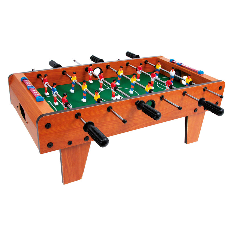 Load image into Gallery viewer, Small foot - houten tafelvoetbal bruin klein
