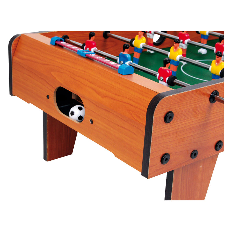 Afbeelding laden in galerijviewer, Small foot - houten tafelvoetbal bruin klein
