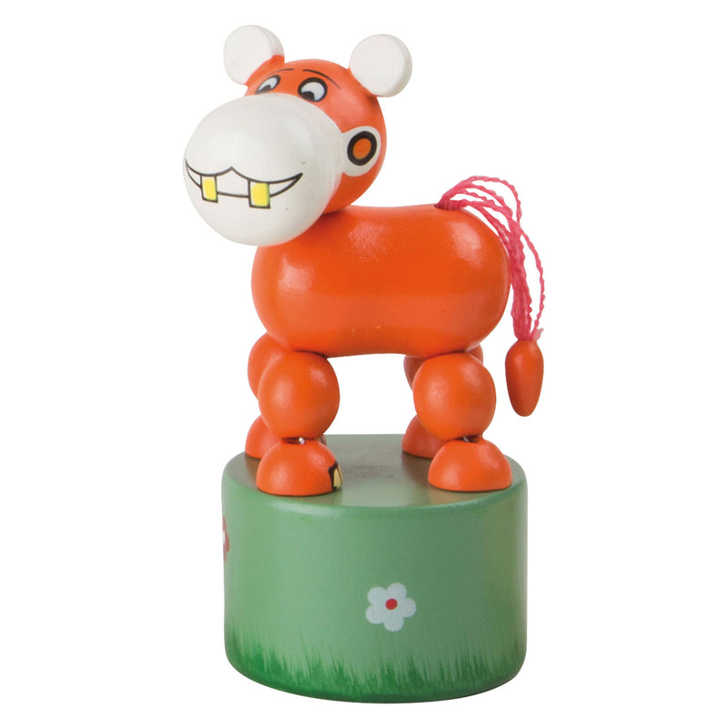 ギャラリービューアに画像をロードする, Small foot - houten drukfiguur wilde dieren, set van 6
