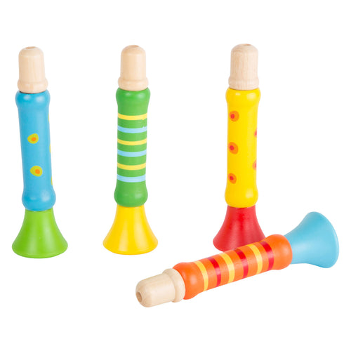 Small foot - houten fluit trompet