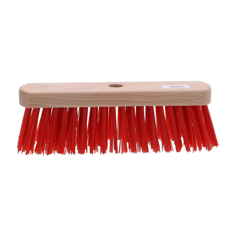 Load image into Gallery viewer, Linea straatbezem rood nylon-hout 30cm

