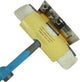 Handy raamwisser met telescooparm 150 cm blauw grijs