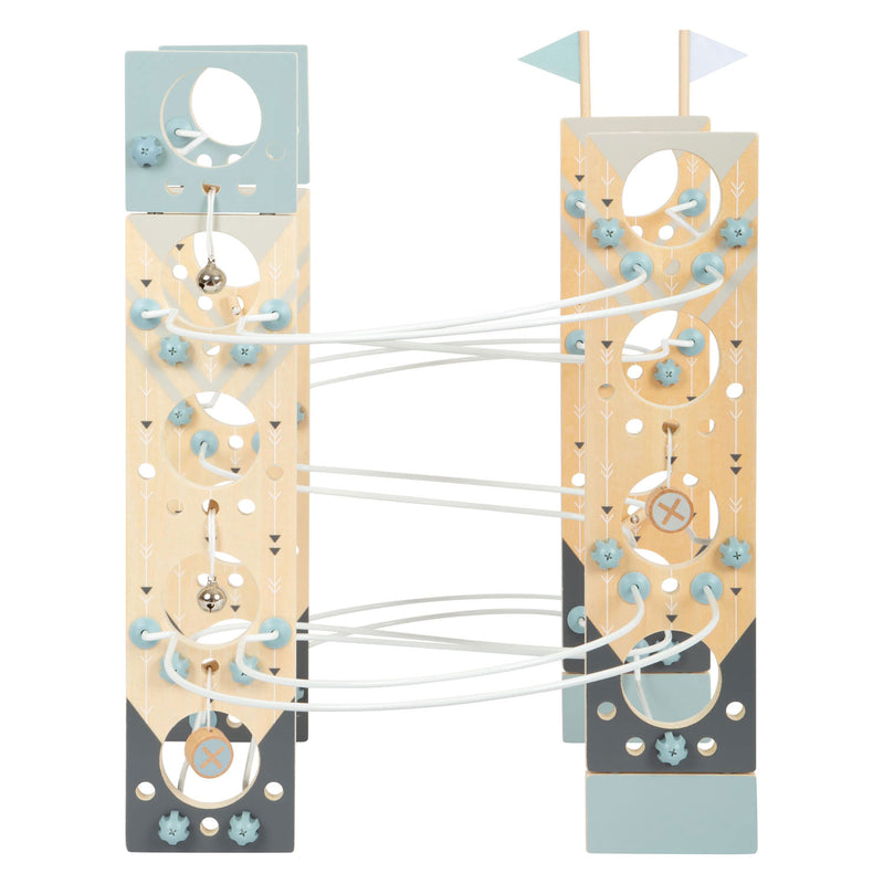 Load image into Gallery viewer, Small foot - houten modulaire knikkerbaan
