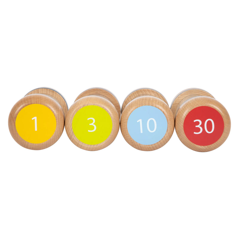 Load image into Gallery viewer, Small foot - houten zandlopers xl set, 4dlg.
