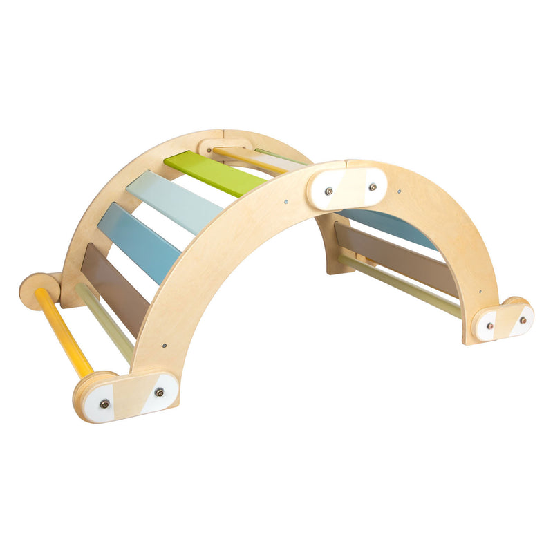 Load image into Gallery viewer, Small foot - houten klimrek boog avontuur

