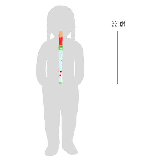 Small foot - houten blokfluit kleine vos