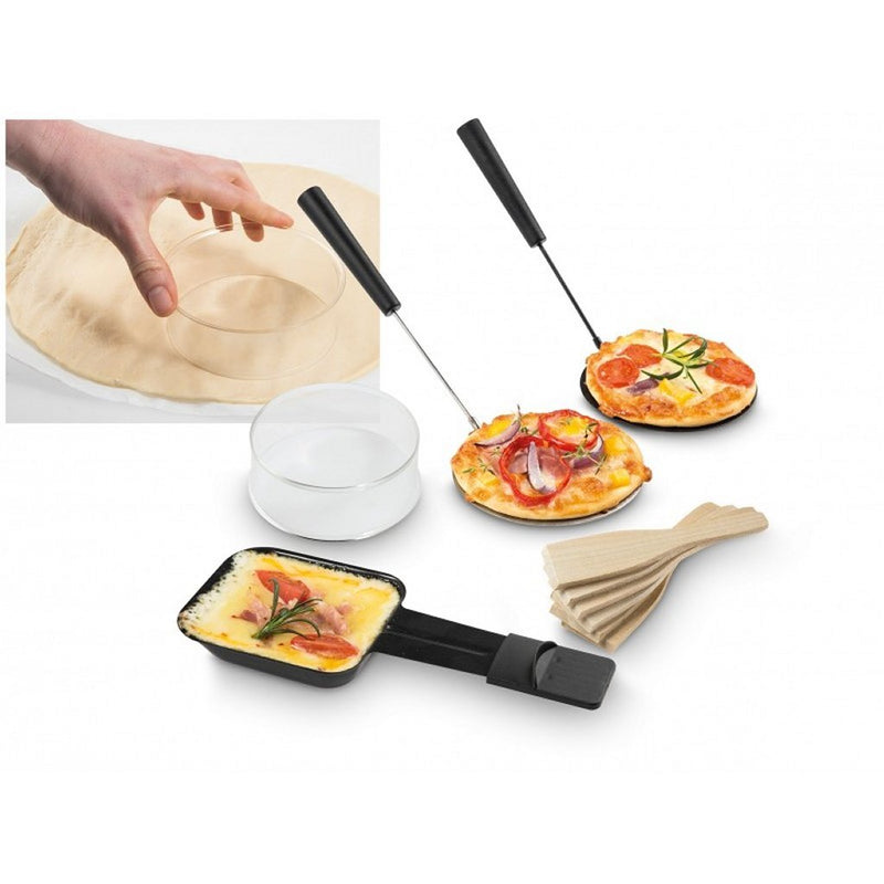 Load image into Gallery viewer, Fritel pr3130 pizza grill en raclette zwart
