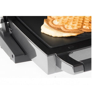 Fritel 142355 bakplaten hartjesvorm aluminium zwart