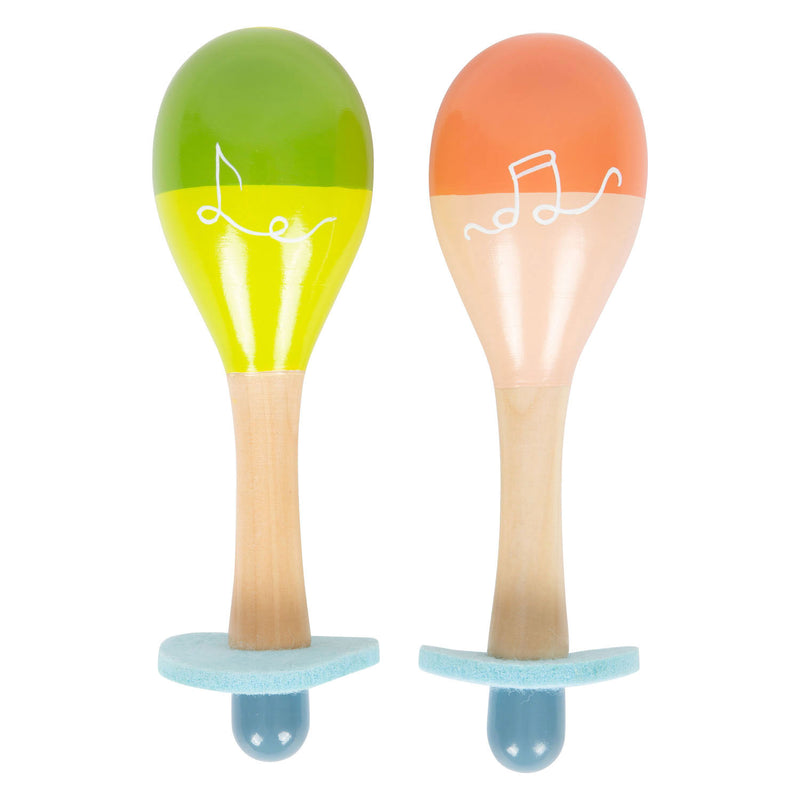Load image into Gallery viewer, Small foot - houten maracas groovy beats
