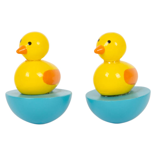 Small foot - houten muziekdoos eend