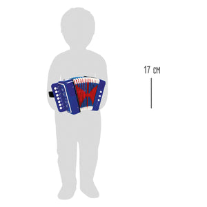 Small foot - accordeon blauw