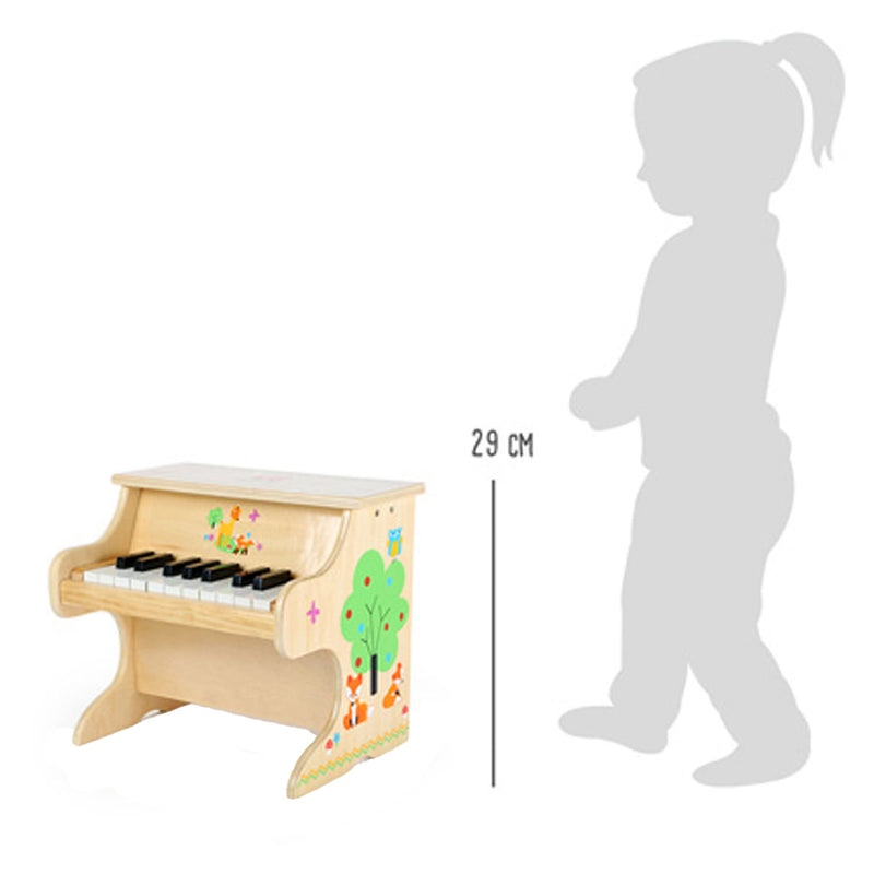 Load image into Gallery viewer, Small foot - houten piano kleine vos
