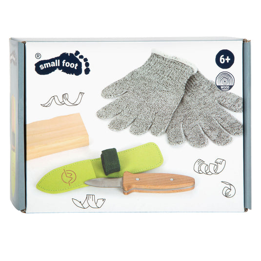 Small foot - houtsnijden en bewerken ontdekset, 5dlg.