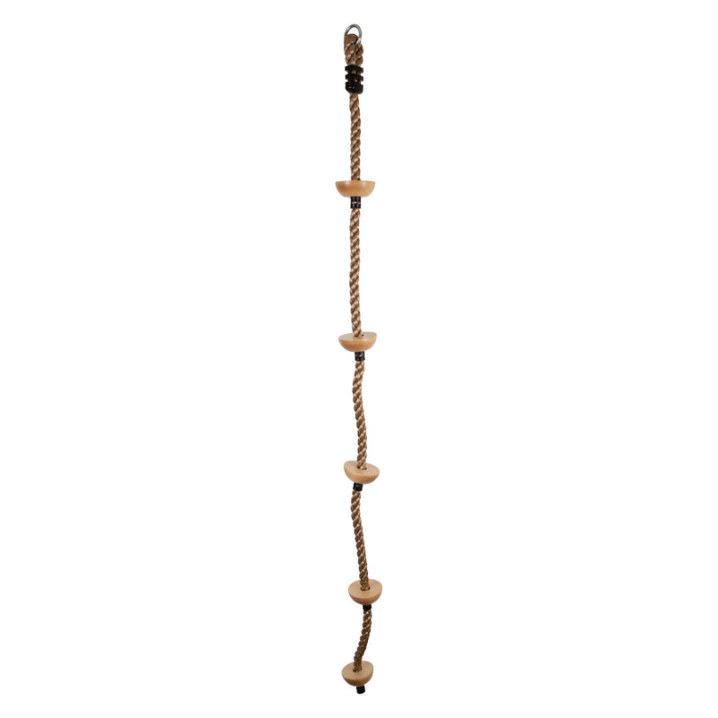 Load image into Gallery viewer, Small foot - klimladder met houten opstapjes, 190cm
