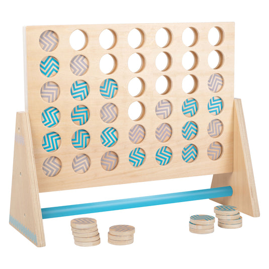 Small foot - houten spel four in a row xxl, 43dlg.