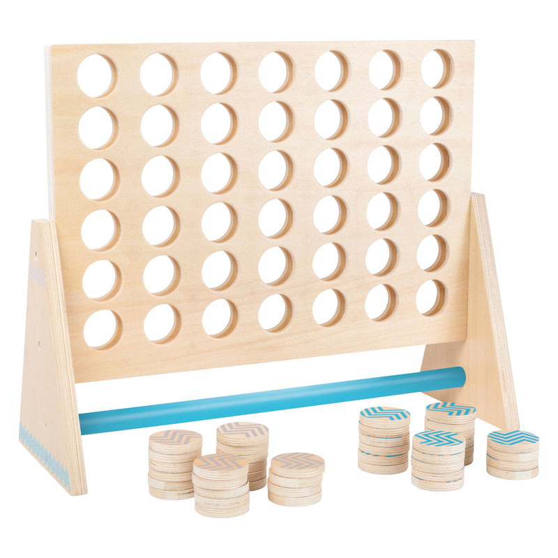 Afbeelding laden in galerijviewer, Small foot - houten spel four in a row xxl, 43dlg.

