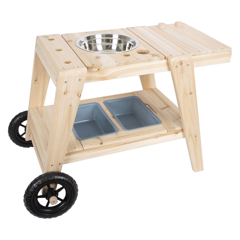 Load image into Gallery viewer, Small foot - houten modderkeuken compact
