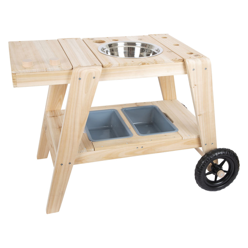 Afbeelding laden in galerijviewer, Small foot - houten modderkeuken compact
