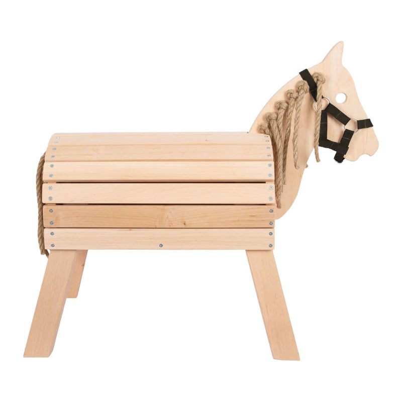 Afbeelding laden in galerijviewer, Small foot - houten paard compact
