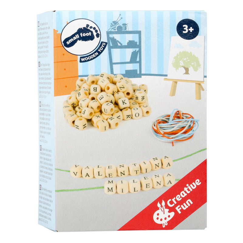 Laden Sie das Bild in Galerie -Viewer, Small foot houten letterkralen armbandjes maken, 300 kralen
