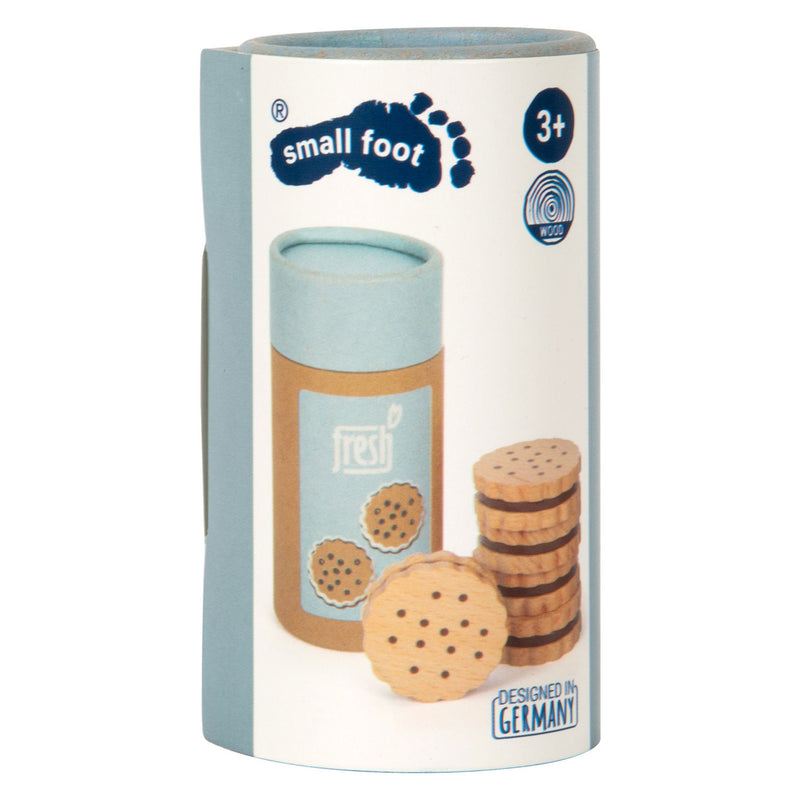 Load image into Gallery viewer, Small foot - houten dubbel koekjes, 5dlg.
