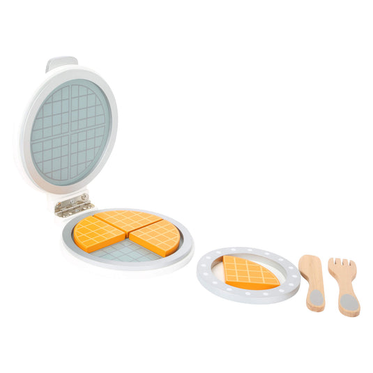 Small foot - houten wafelijzer set, 8dlg.
