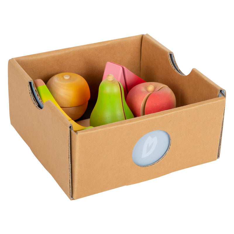 Load image into Gallery viewer, Small foot - houten snij- en speeleten fruit set, 13dlg.
