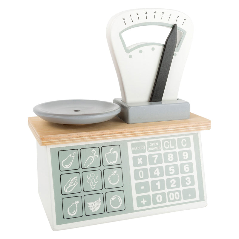Load image into Gallery viewer, Small foot - houten weegschaal
