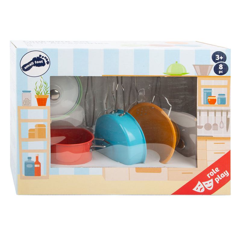 Afbeelding laden in galerijviewer, Small foot - pannen en kookgerei, 8dlg.
