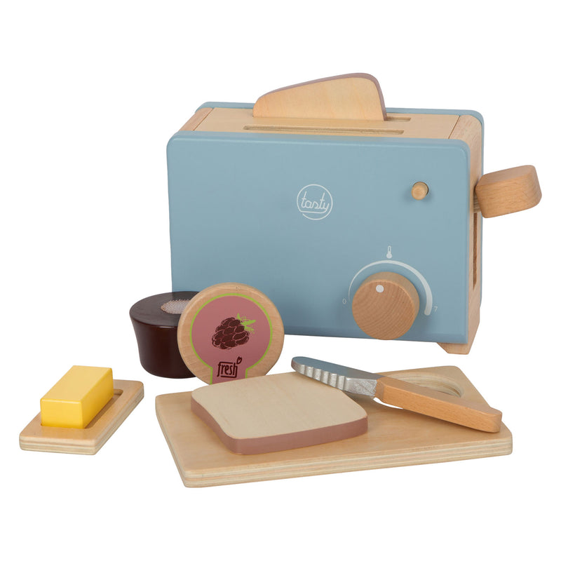 Load image into Gallery viewer, Small foot - houten broodrooster set
