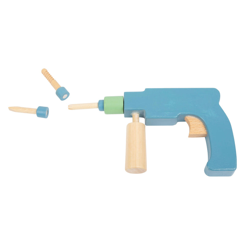 Load image into Gallery viewer, Small foot - houten gereedschapskoffer nordic, 43dlg.
