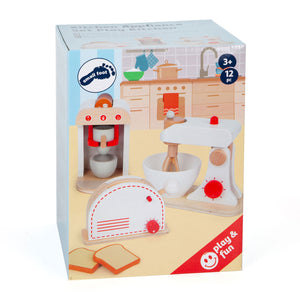Small foot - houten keukenapparatenset, set van 3