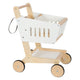 Small foot - houten supermarkt winkelwagen wit