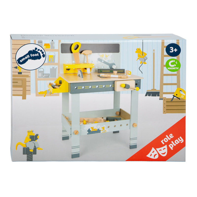 Load image into Gallery viewer, Small Foot Houten Werkbank Miniwob, 52dlg.
