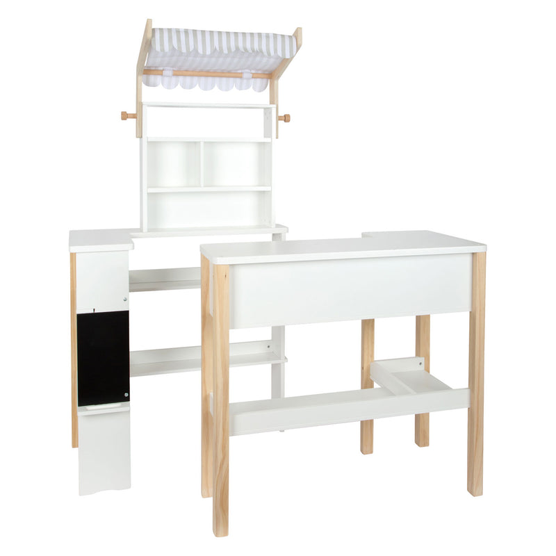 Load image into Gallery viewer, Small foot - houten winkel wit compact
