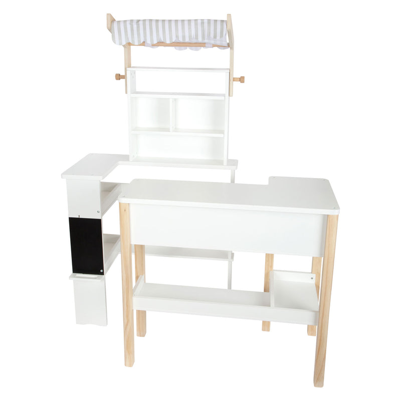 Afbeelding laden in galerijviewer, Small foot - houten winkel wit compact
