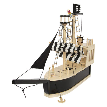 Small foot - houten poppenhuis piratenboot