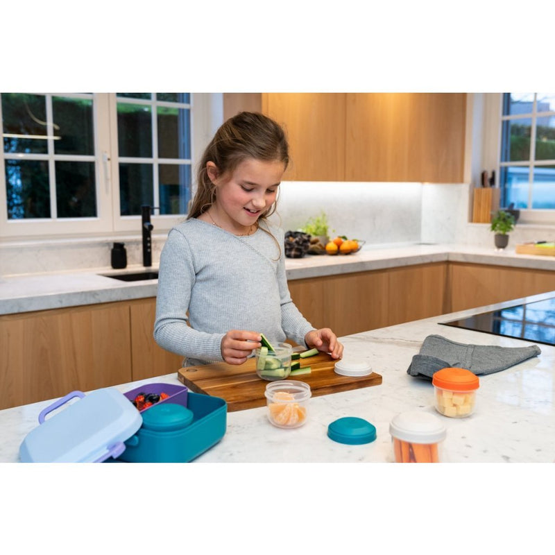 Load image into Gallery viewer, Amuse rikko lagoon sky lunchbox blauw paars
