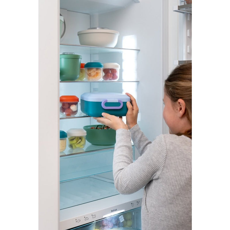 Load image into Gallery viewer, Amuse rikko lagoon sky lunchbox blauw paars
