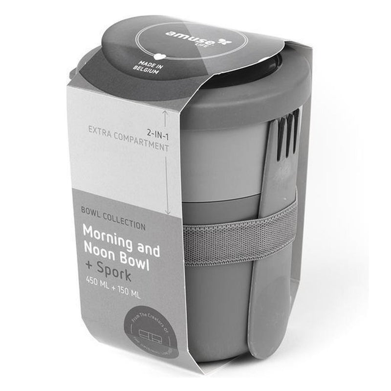 Load image into Gallery viewer, Amuse Amuse To Go Ontbijtbeker Grijs
