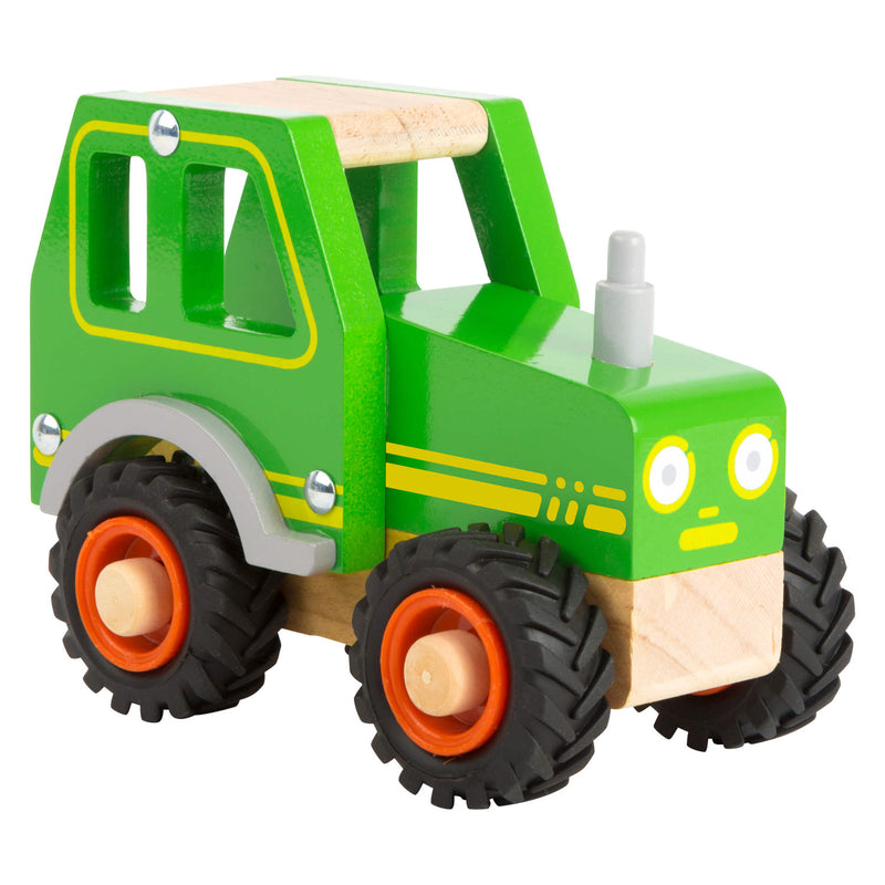 Load image into Gallery viewer, Small foot - houten tractor groen
