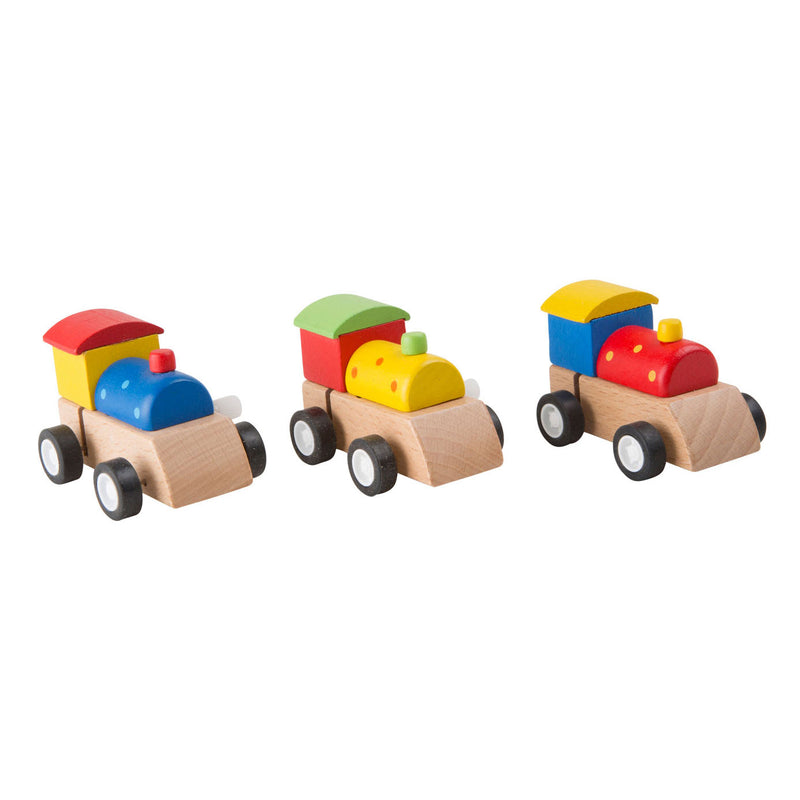 Load image into Gallery viewer, Small foot - houten trein opwindbaar, per stuk
