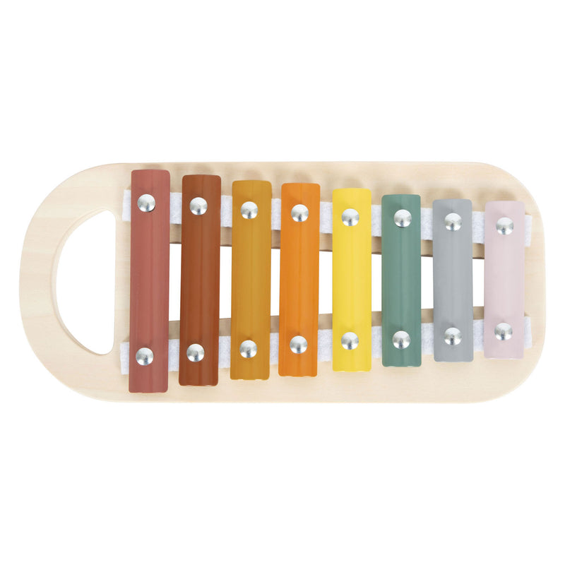 Load image into Gallery viewer, Small foot - houten xylofoon en hamerbank safari, 5dlg.
