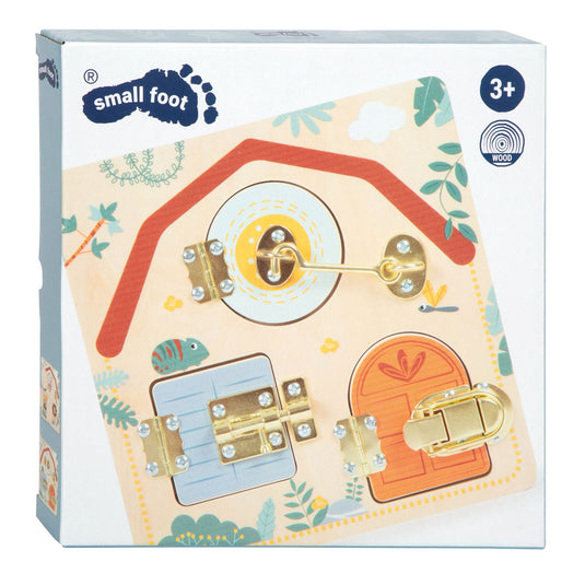 Small foot - sloten en grendels motorische activiteitenbord safari