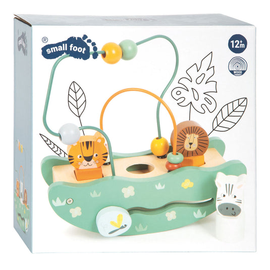 Small foot - houten balans motoriekspiraal safari