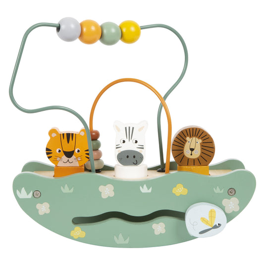 Small foot - houten balans motoriekspiraal safari