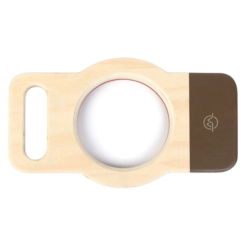Load image into Gallery viewer, Small foot - houten xxl vergrootglas discover
