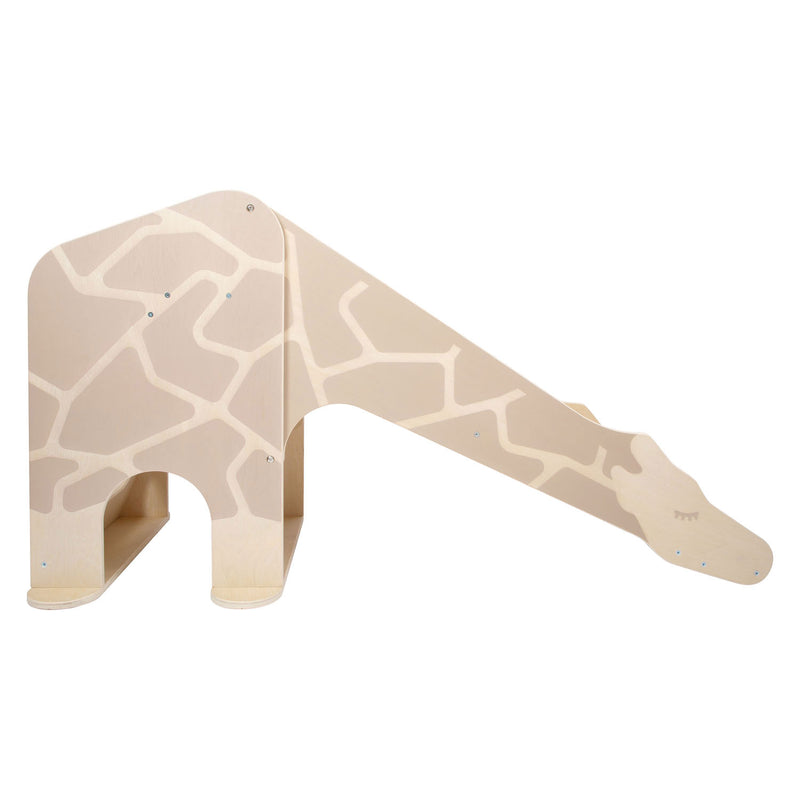 Laden Sie das Bild in Galerie -Viewer, Small foot - houten indoor glijbaan giraffe wildlife
