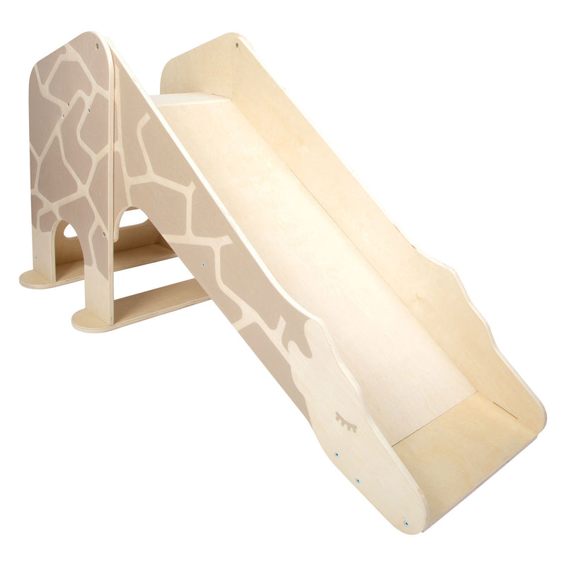 Load image into Gallery viewer, Small foot - houten indoor glijbaan giraffe wildlife
