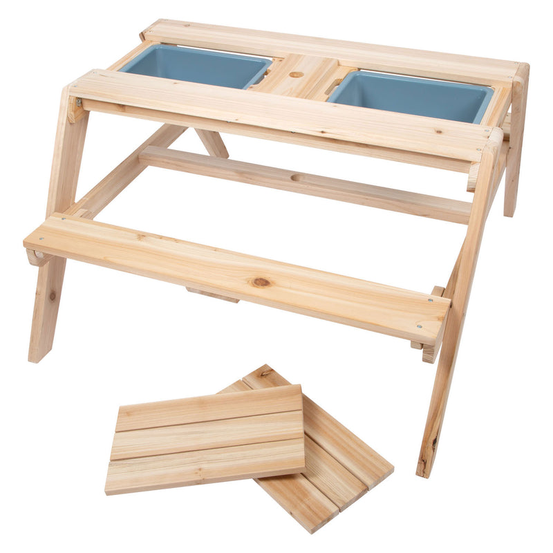 Load image into Gallery viewer, Small foot - houten picknick- en moddertafel
